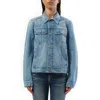 Diesel Women's De-bonny Denim Jacket In Blue