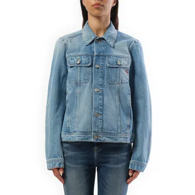 Diesel Women's De-bonny Denim Jacket In Blue