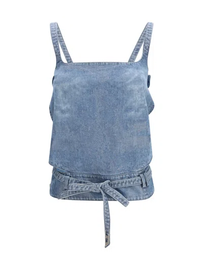Diesel Women De Sayra Top In Blue