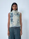 Diesel Women De-tapi-fsh 2 Top In Neutral