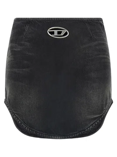 Diesel Skirt In Black