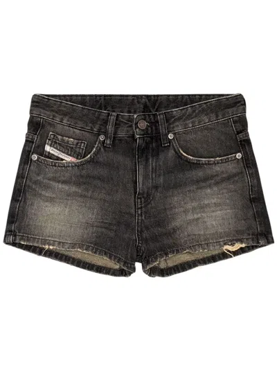 DIESEL DIESEL WOMEN `DE-YUBA` 5-POCKET DENIM SHORTS