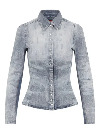 DIESEL DIESEL WOMEN DENIM SHIRT