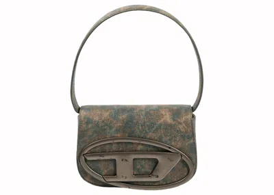 Pre-owned Diesel Women's  1dr Shoulder Bag In Aqua