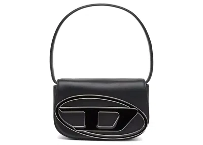 Pre-owned Diesel Women's  1dr Shoulder Bag Nappa Leather In Black