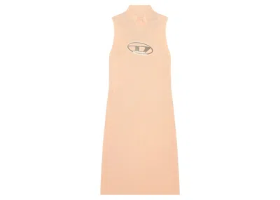 Pre-owned Diesel Women's  Monerva Dress In Pink