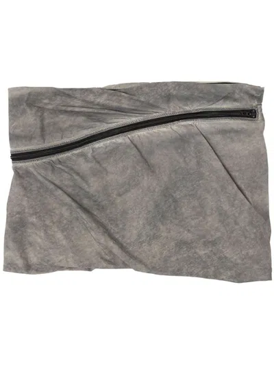 Pre-owned Diesel Women's  Origin Skirt In Grey/beige