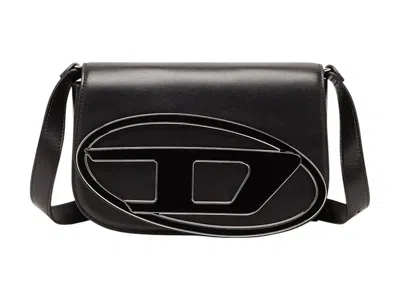 Pre-owned Diesel Women's  Shoulder Bag 1dr M In Black