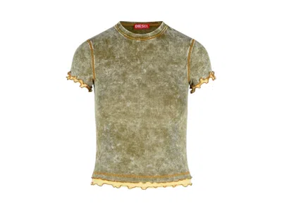 Pre-owned Diesel Women's  Tflu T-shirt In Afa