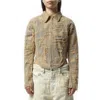 Diesel Women D-ivar-fsg Jacket In Beige