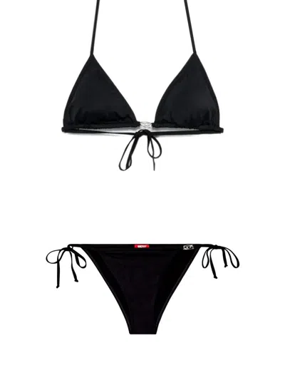 Diesel `elettra+brigittes` Bikini In Black