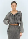 Diesel Women F-resy Sweatshirt In Gray