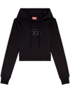 Diesel F-slimmy-hd Cropped Sweatshirt In Multi