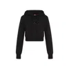 Diesel Black F-slimmy-hood-od Sweatshirt In Black