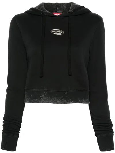 DIESEL DIESEL WOMEN F-SLIMMY-HOOD-P5 SWEATERS