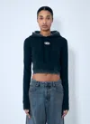 Diesel Women F-slimmy-hood-p5 Sweatshirt In Green