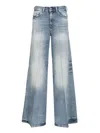Diesel Women Flare Jeans "1978 D-akemi" In Blue