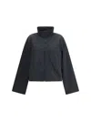 Diesel Black Polyamide Shell Jacket In Black