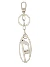 Diesel Keychain With Logo In Gold