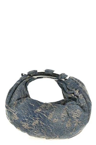 Diesel Grab-d Hobo S Handbag In Blue