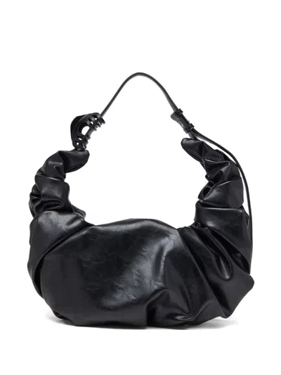 DIESEL DIESEL WOMEN GRAB-D LARGE SHOULDER BAG