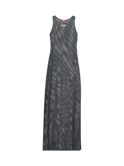 Diesel Women Grey Jennifer-utlt Beach Dress In Gray