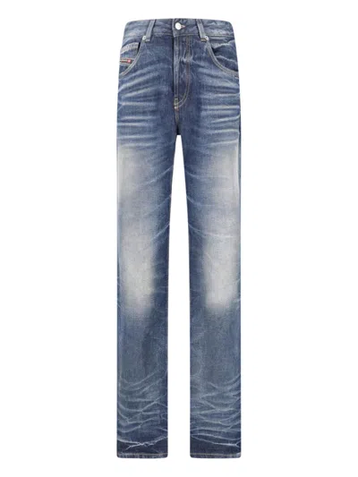 Diesel Women's High-rise Straight-leg Jeans In Multi