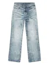 Diesel 1971 D-sent Jeans With Distressed Effect In Blue