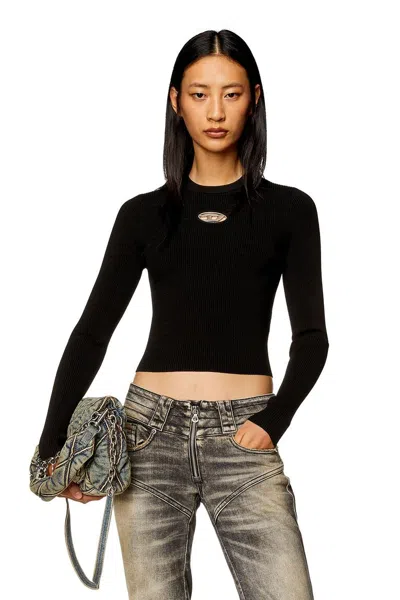 Diesel Top M-valari In Black