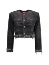 Diesel "de-graffy-fsh" Jacket In Black