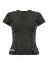 Diesel Black Cotton Blend T-shirt
