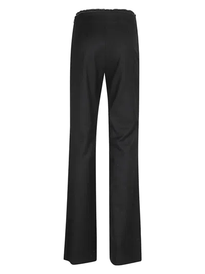 DIESEL WOMEN'S LUMYS WOOL MIX TROUSERS
