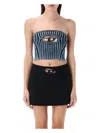 Diesel M-clarksville Bandeau Top In 81e