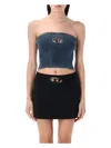 Diesel Blue M-clarksvillex-c Bandeau Top In 8at