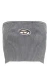 Diesel Grey Ice Grey Cotton M-clarksville-r Top In Grey