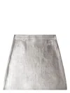 Diesel M-isi Skirt In Silver