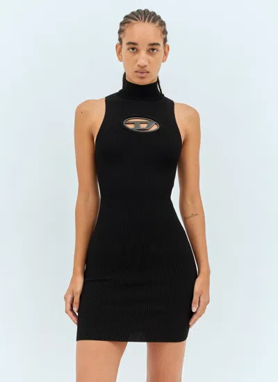 Diesel Women M-onervax Mini Dress In Black