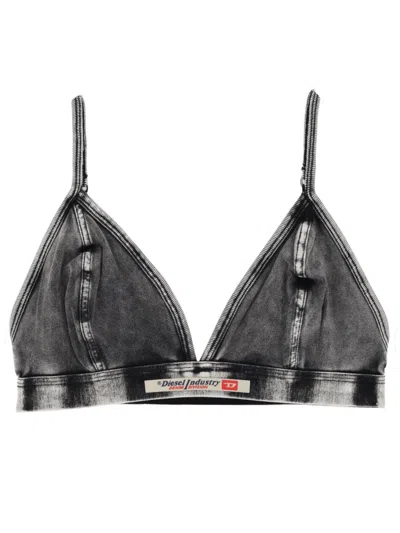Diesel Women's Mini Bra - Scilla-dnm In Grey