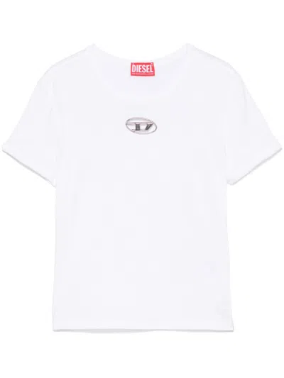 Diesel Women Oval-d Cotton T-shirt