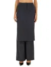 Diesel P-earl Skirt In Gray