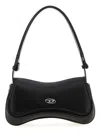 Diesel Women 'play Clutch' Shoulder Bag In Black
