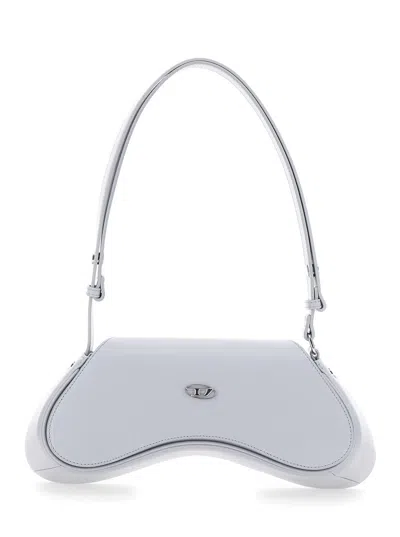 Diesel Women Play Crossbody In White