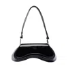Diesel Play-crossbody Bag In Glossy Pu In Black