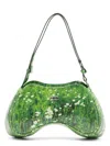 Diesel Women Play Shoulder Bag In Green