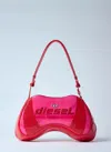 Diesel Women Pink Play Shoulder Shoulder Bag In Pink