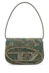 Diesel Women Printed Synthetic Leather 1dr Shoulder Bag In Multi