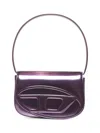 Diesel Iconic Mirrored Leather Shoulder Bag