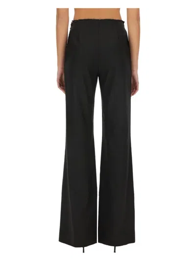 DIESEL WOMEN'S REGULAR FIT 55% POLYESTER, 45%VIRGIN WOOL TROUSERS