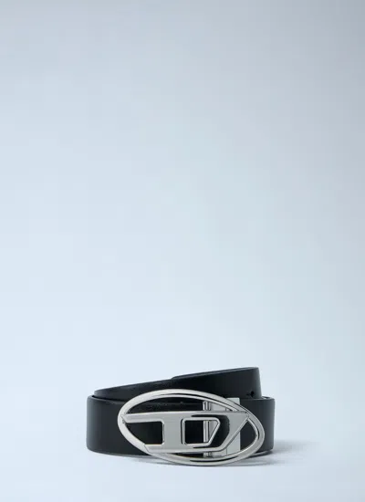 Diesel Women Reversible Leather Belt