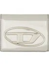 Diesel Trifold Wallet In Silver